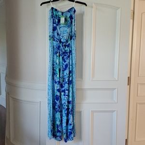 NWT Lilly Pulitzer strapless jumpsuit